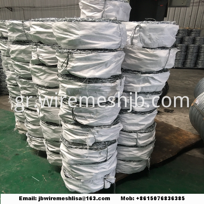 Galvanized and PVC Coated Barbed Wire